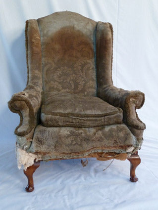 old chair - before work began